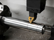 Hard turning a ground ball screw